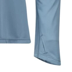 Inov-8 Womens Performance LS Tee -Pete Bland Sports 001157 bgst 001 performance long sleeve t shirt w blue grey slate thumb loop