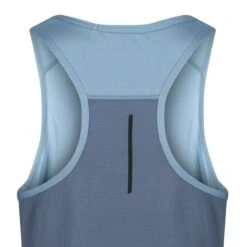 Inov-8 Womens Performance Vest -Pete Bland Sports 001161 bgst 001 performance vest w blue grey slate reflective detail