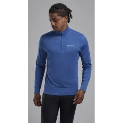 Montane Mens Dart Zip Neck 6 Montane Mens Dart Zip Neck -Pete Bland Sports m dart zip neck neptuneblue 2