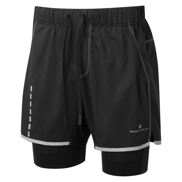 Ron Hill Mens Tech Afterhours Twin Short 3 Ron Hill Mens Tech Afterhours Twin Short