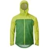 OMM Mens Halo+ Jacket -Pete Bland Sports oc161 halo2B jacket green yellow front hood up