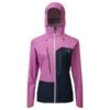 Ron Hill Womens Tech Fortify Jacket -Pete Bland Sports rh 005314 wmns tech fortify jacket rh 01137 dark navyfuschia front