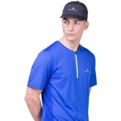 Ron Hill Sunlight Cap -Pete Bland Sports rh 007305 sunlight cap r009 all black 5748