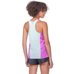 Ron Hill Womens Tech Race Vest 9 Ron Hill Womens Tech Race Vest -Pete Bland Sports rh 007312 womens tech race vest rh 01155 fuschia honeydew 6685