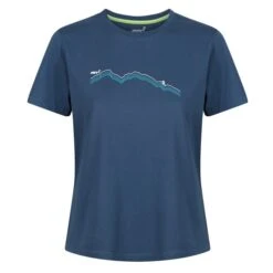 Inov-8 Womens Ridge Graphic SS Tee 8 Inov-8 Womens Ridge Graphic SS Tee -Pete Bland Sports w ridge graphic ss tee navy 3